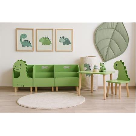 Montessori Dinozor  Kitaplık