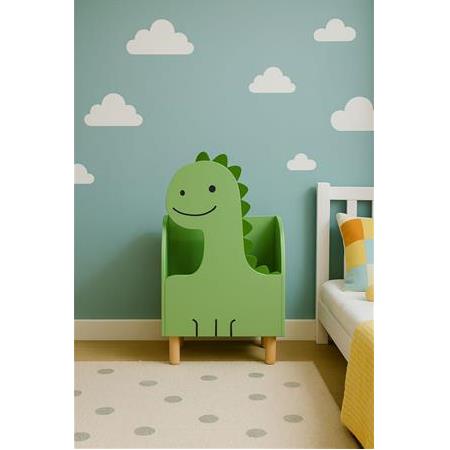 Montessori Dinozor  Kitaplık