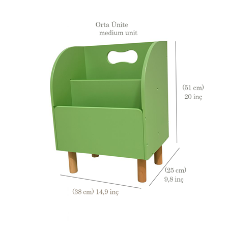 Montessori Dinozor  Kitaplık